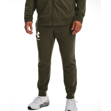 UNDER ARMOUR RIVAL TERRY JOGGERS Χακί