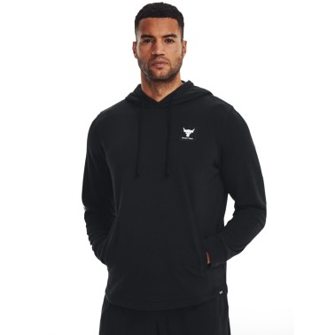 UNDER ARMOUR PROJECT ROCK TERRY HOODIE Μαύρο