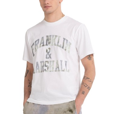 FRANKLIN MARSHALL PIECE DYED 24/1 JERSEY JM3196.000.1009P01-011 White