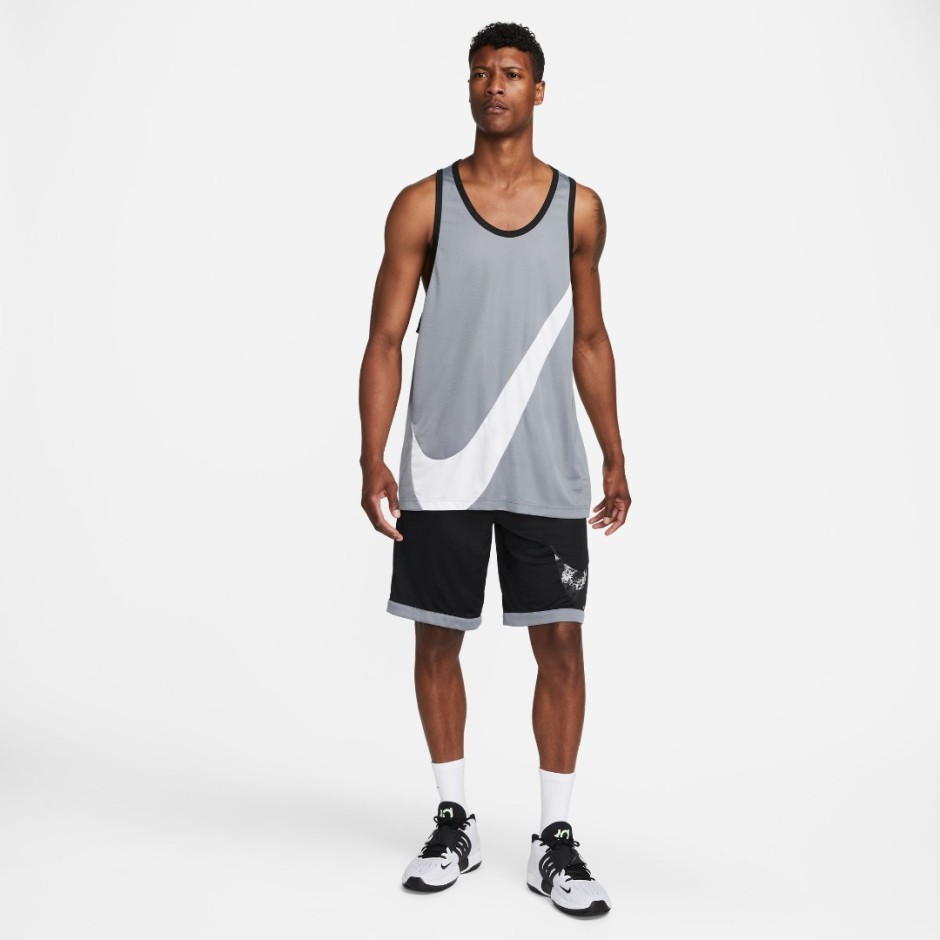 NIKE M NK DF CROSSOVER JERSEY DH7132-065 Grey