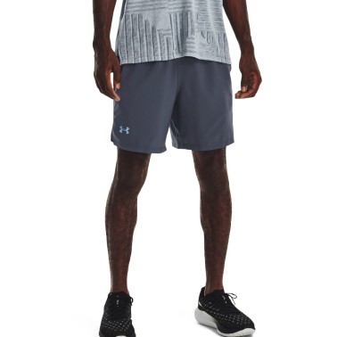 UNDER ARMOUR LAUNCH RUN 2-IN-1 SHORTS Ανθρακί