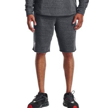 UNDER ARMOUR RIVAL TERRY SHORT 1361631-012 Ανθρακί
