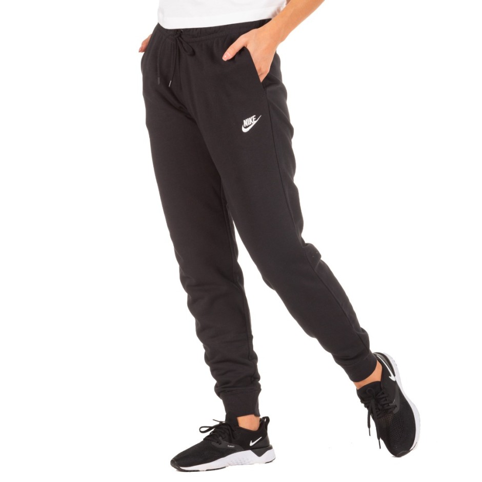 Nike Sportswear Essentials Womens Fleece Pants Tan Sweatpants BV4089 140 -  LARGE | eBay