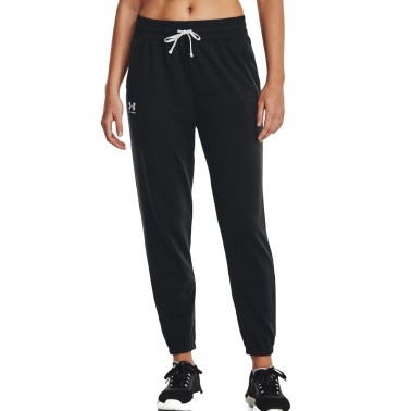 UNDER ARMOUR RIVAL TERRY JOGGER Μαύρο