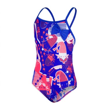 SPEEDO SHELL BELL BOW SUIT 8-11446C597 Colorful