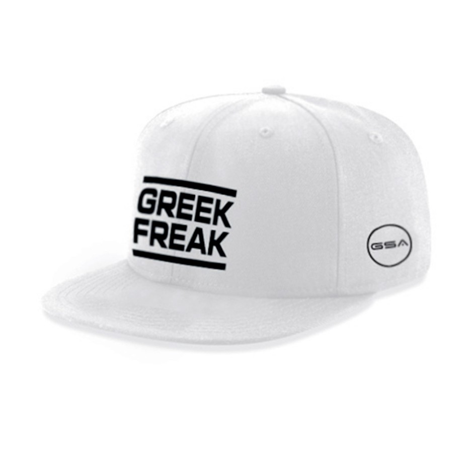GSA X GREEK FREAK ORIGINAL PERFORMANCE HAT 34-17011-02 Λευκό