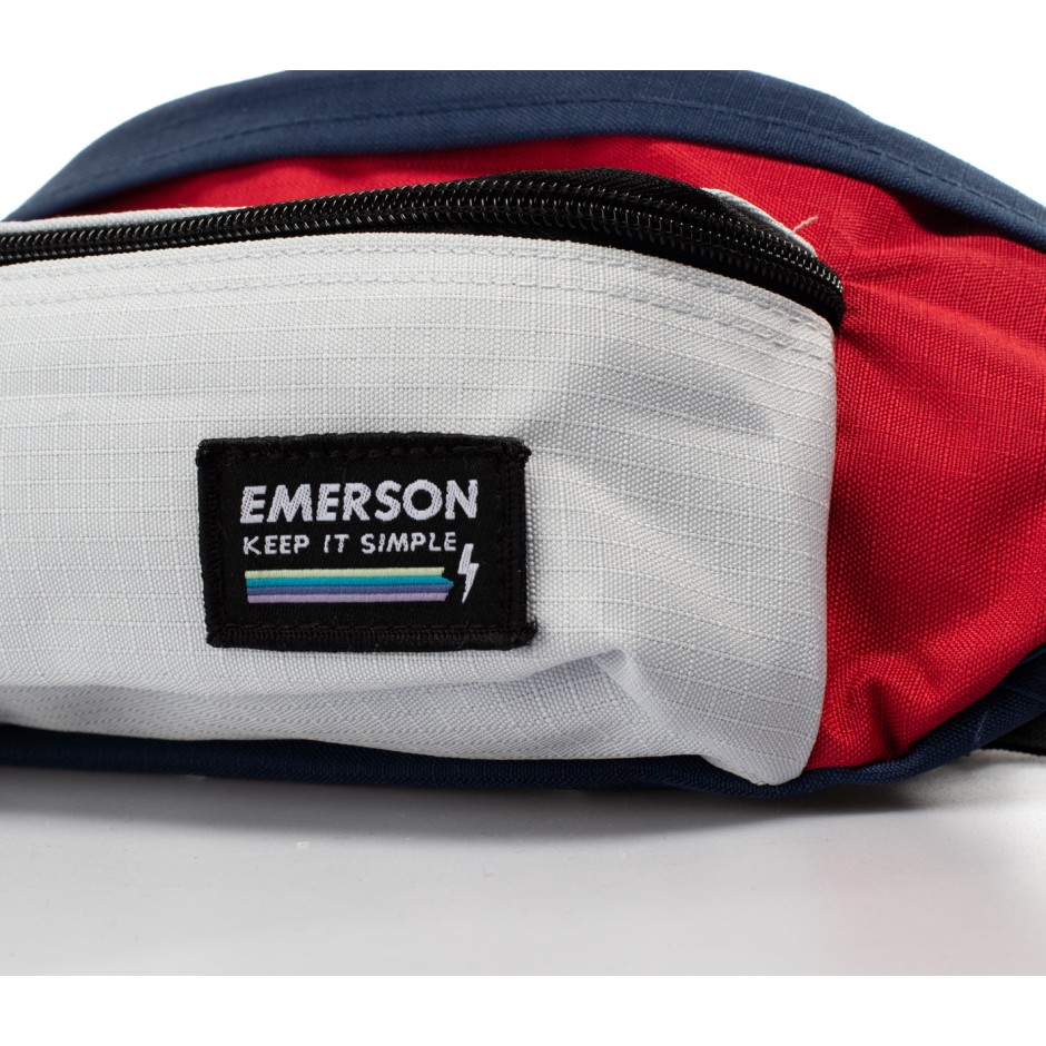 EMERSON WAIST BAG 191.EU02.012-NAVY/RED/ICE Πολύχρωμο
