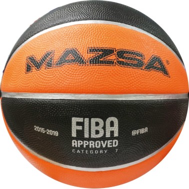 AMILA ΜΠΑΛΑ BASKET MAZSA #7 CELLULAR RUBBER - FIBA APPR. 41516-50 Πολύχρωμο