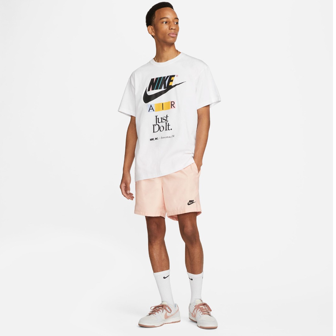 NIKE M NSW TEE M90 NEW DNA HBR FB9778-100 White